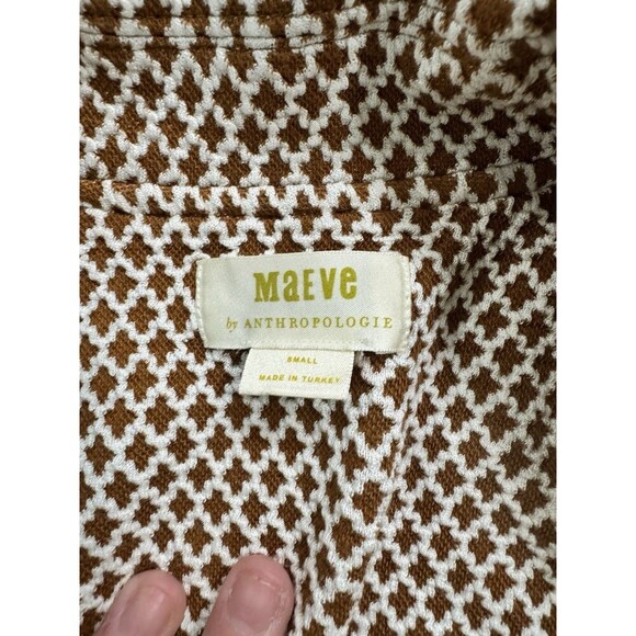 Anthropologie Maeve  Cropped Knit Blazer Size Medium - Picture 4 of 7